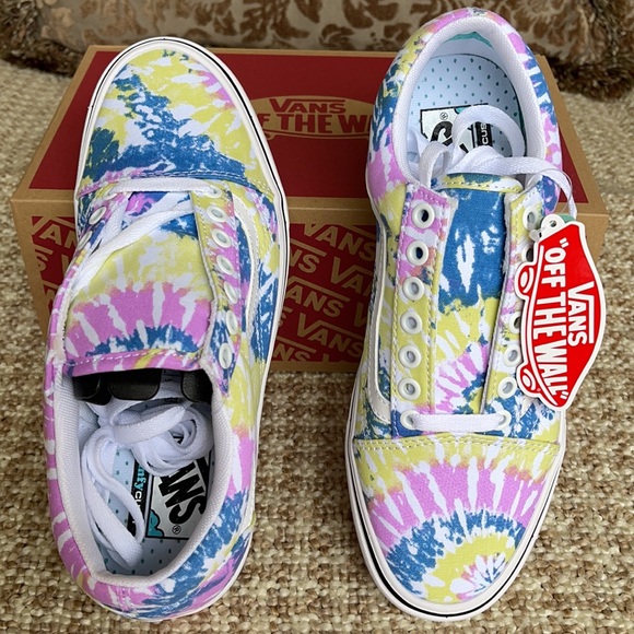 Vans Comfycush Old Skool Tie-Dye Orchid/Trwht WMNS - Picture 4 of 16